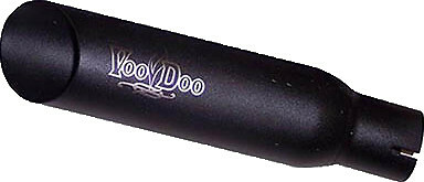 Voodoo Shorty Slip-On Exhaust Single Black Kawasaki ZX1000 Ninja