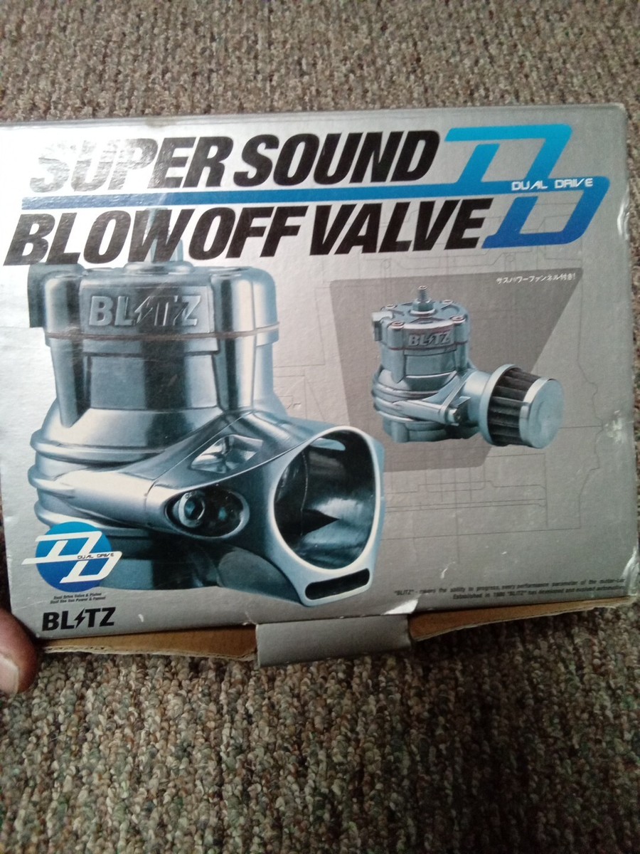 old Blitz Super Sound Blow Off Valve Dual Drive Fits 240sx logo | eBay
