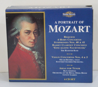 A Portrait of Mozart, Hanover Band Shumsky Goodman [Nimbus 6 CD