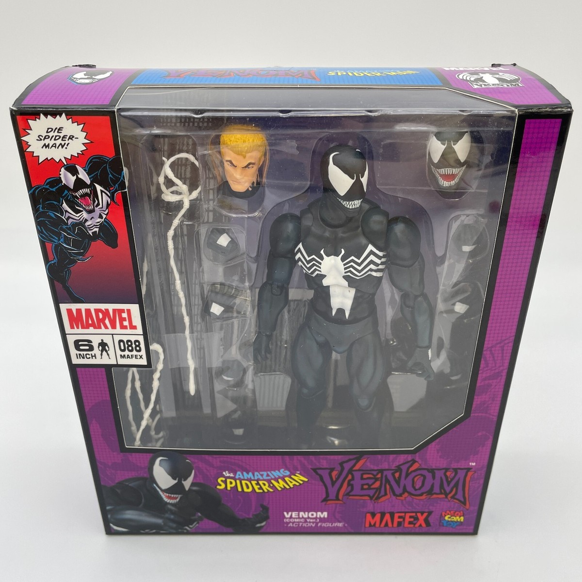 MAFEX Amazing Spider-Man Venom Comic Ver. Action Figure No.088