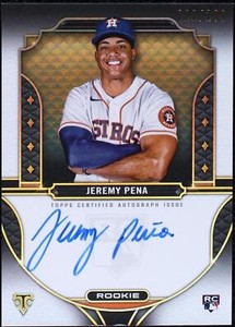 Jeremy Pena Autograph | eBay