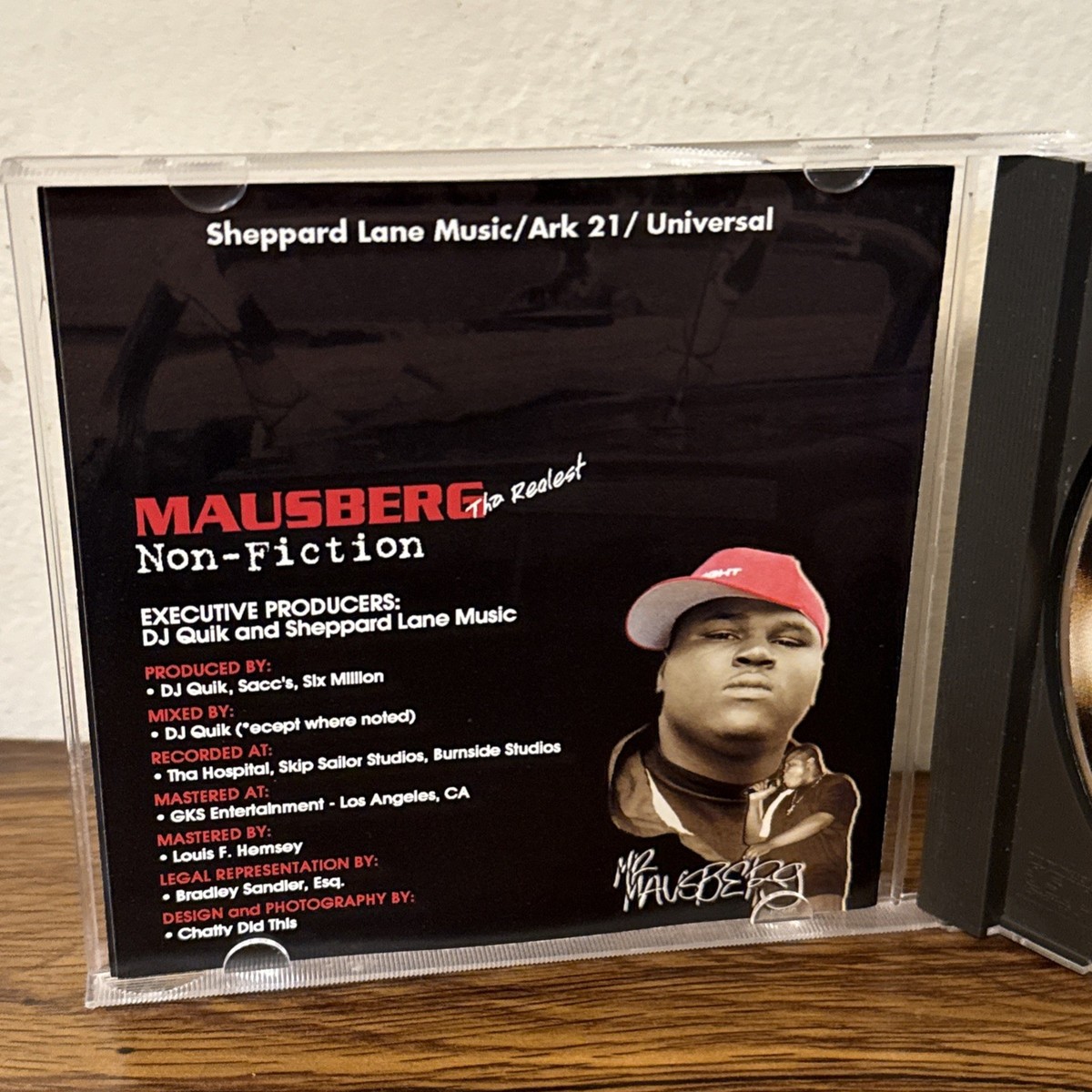 Mausberg - Non Fiction. (CD, Oct-2000, Sheppard Lane)Original Disc