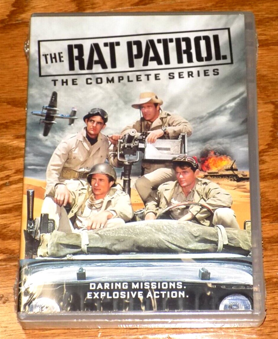 THE RAT PATROL COMPLETE SERIES 58 Episodes WWII 1960's 60's War TV