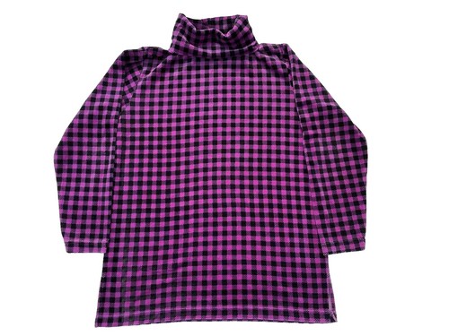 Porter Classic ARTIST BORDER Zipup Turtleneck Zip Up Long Sleeve T