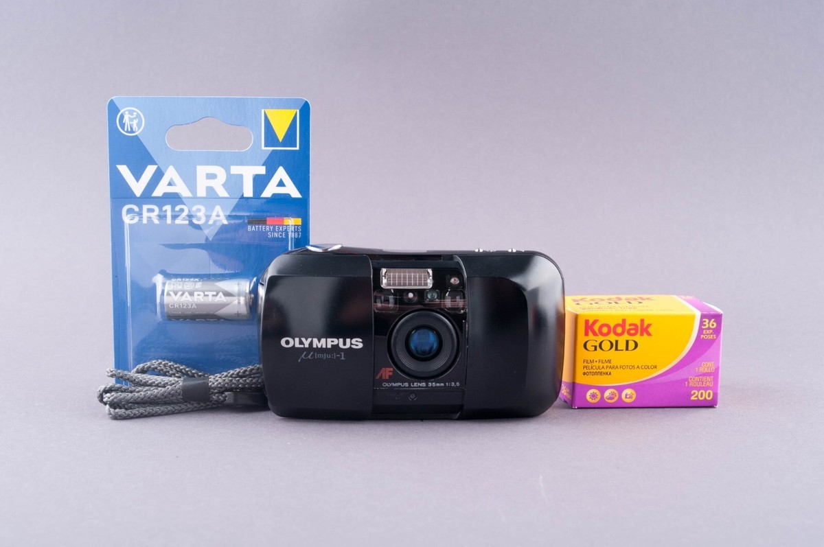 Olympus Mju I Infinity Stylus Quartz Date 35mm Point & Shoot Film