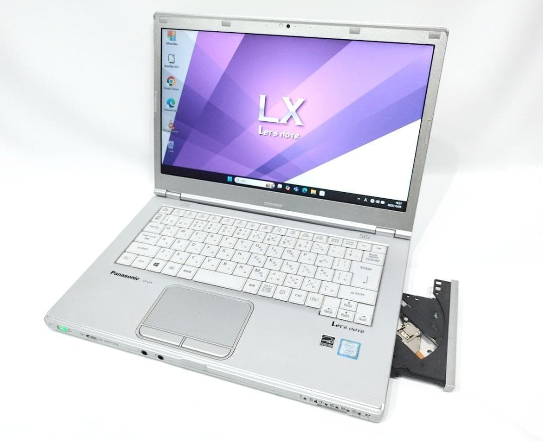 Panasonic Let's Note CF-LX6 Laptop PC Core i5-7200U 8GB SSD 256GB