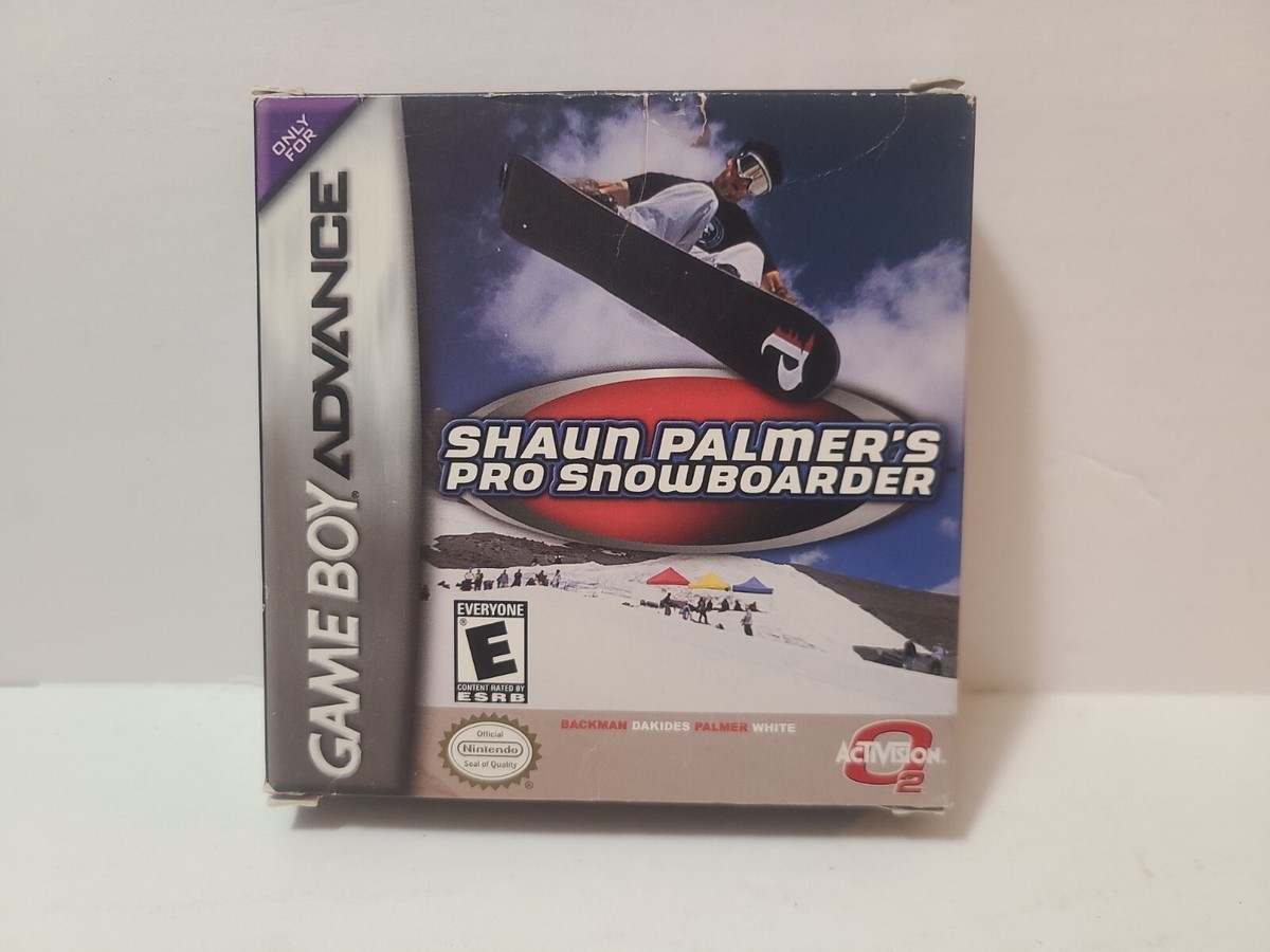 Shaun Palmer's Pro Snowboarder Nintendo Game Boy Advance GBA