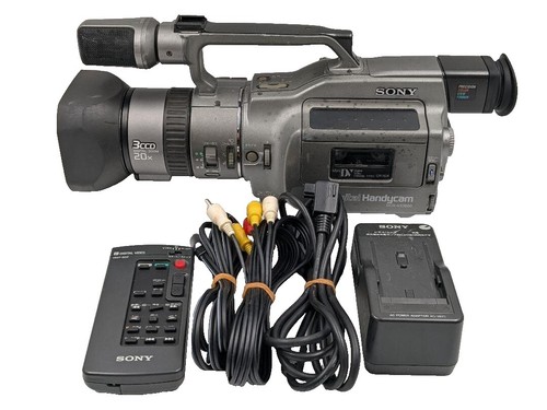 Sony Handycam DCR-TRV7 miniDV Video Camera Digital Zoom120x 4.0
