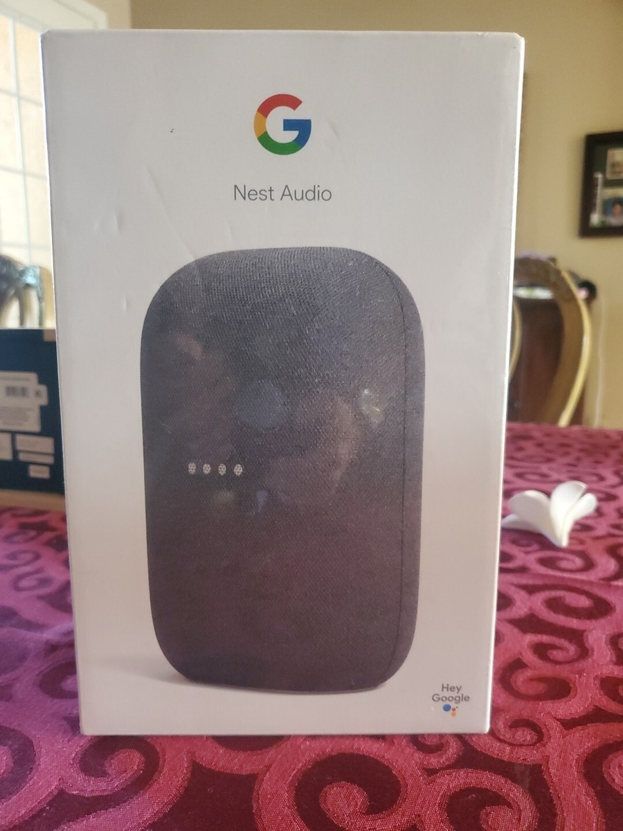 Google Nest Audio (Charcoal) BRAND NEW & SEALED! | eBay