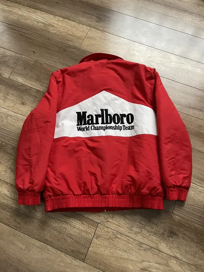 Vintage Marlboro Racing Jacket World Championship Team Bomber