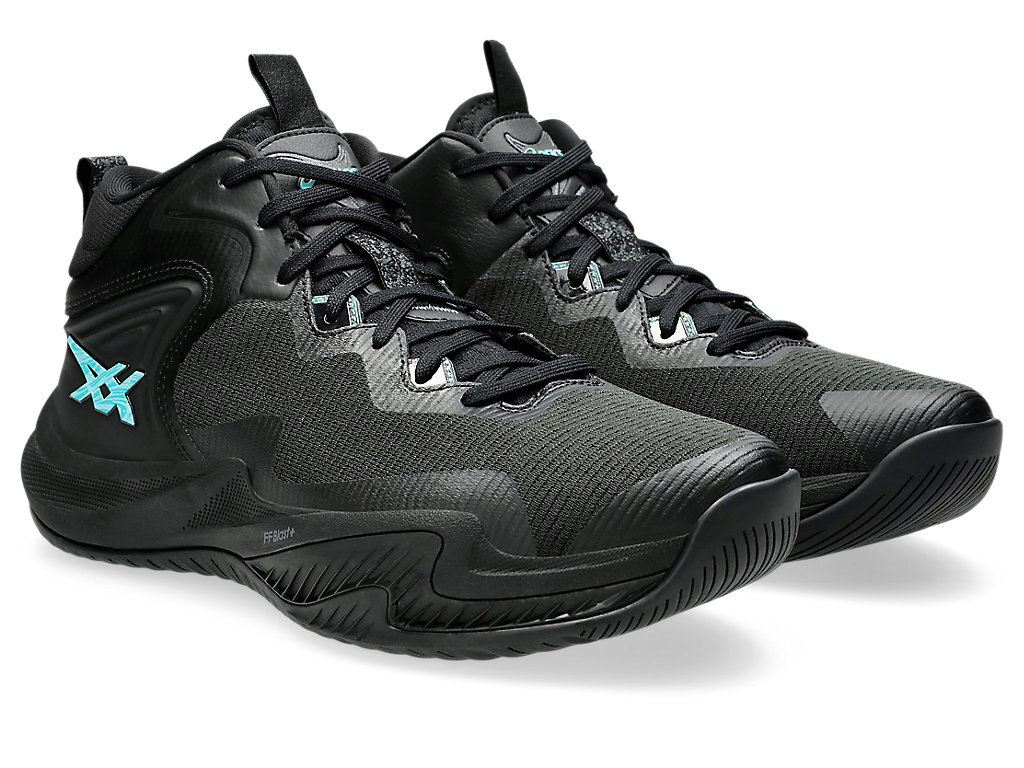 Asics Men's Basketball shoes NOVA SURGE 3 Black/Ice Mint 1061A048