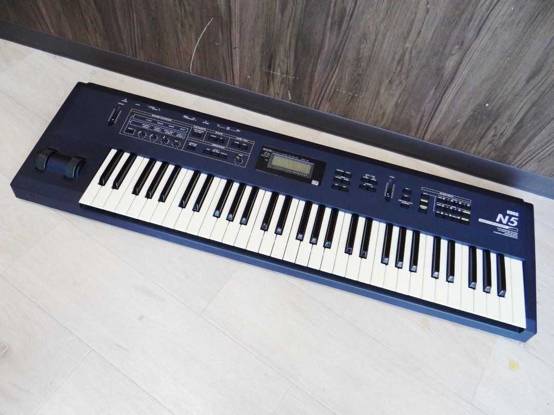 Korg N5 Synthesizer Expanded 61 KEY Performance Synth Black