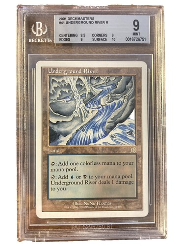 MTG Underground Sea 英語 リバイズド デュアルランド サイン MTG