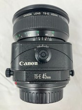 Canon Tilt Shift 45mm Focal Camera Lenses for sale | eBay