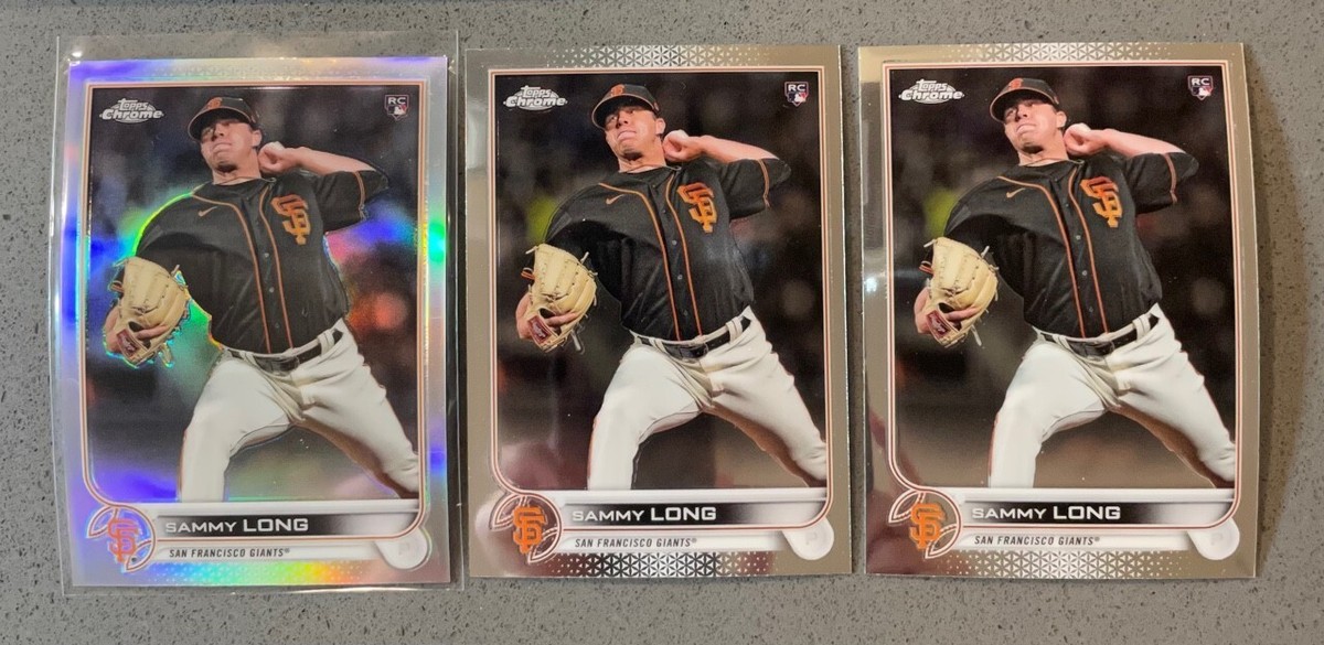 topps MLB メジャーリーグ SAMMY LONG 直筆サインカード topps MLB