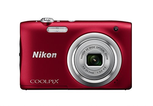 New Nikon COOLPIX A100 Red Compact Digital Camera Japan Domestic