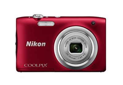 New Nikon COOLPIX A100 Red Compact Digital Camera Japan Domestic