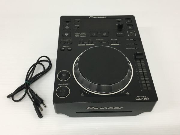 Pioneer DJ CDJ-350 Black CD/Digital Media Player DJ Player Multi