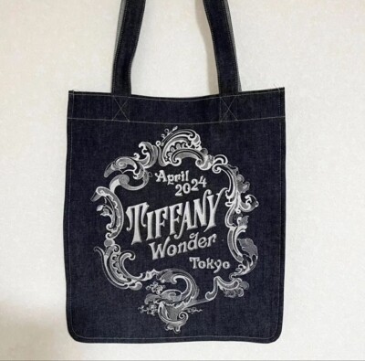 Tiffany Wonder Tokyo Exclusive 2024 Limited Denim Logo Tote Bag