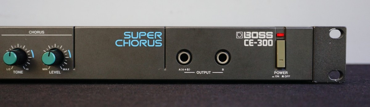 BOSS CE-300 Super Chorus Vintage 80s 1U Rack Effects FX - 100V | eBay