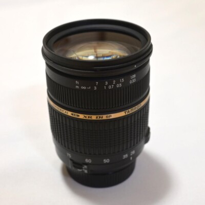 TAMRON SP AF28-75mm F2.8 XR Di LD Aspherical IF MACRO Lens Nikon F