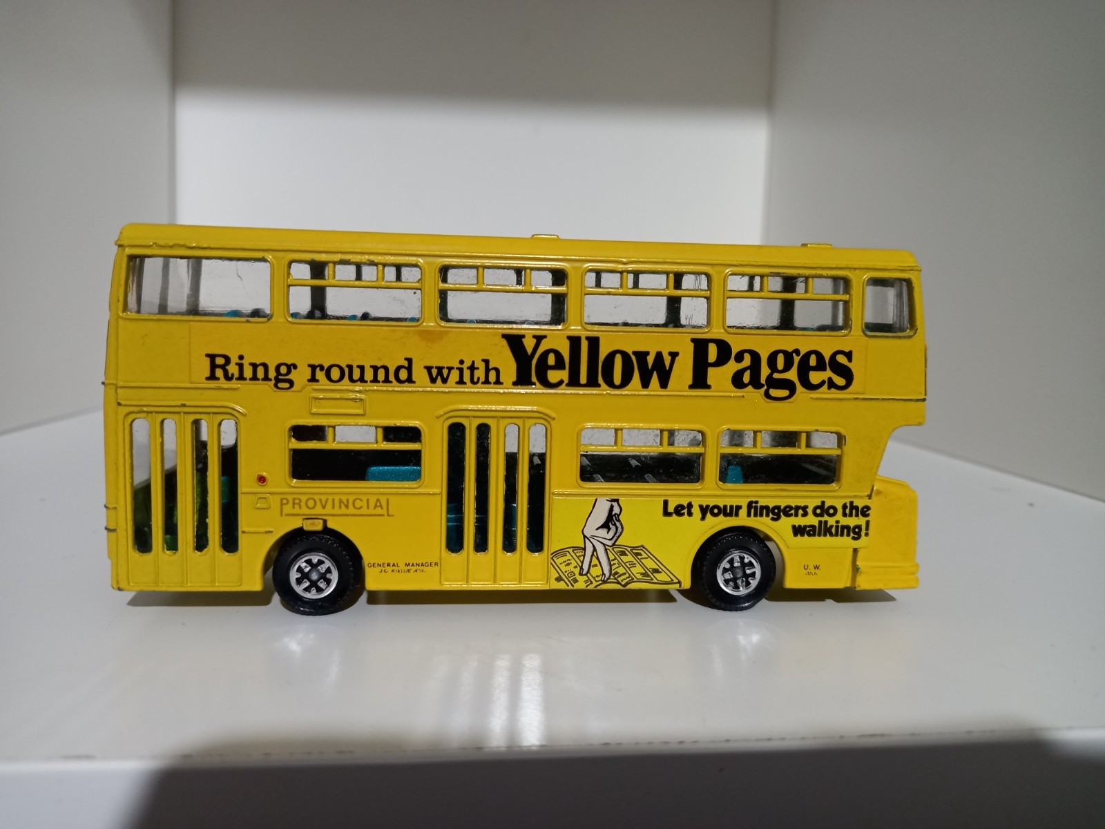 Dinky 295, Atlantean Bus (Yellow Pages) - Free Price Guide & Review