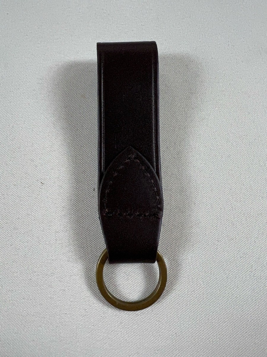 FILSON BRIDLE LEATHER KEYCHAIN BROWN ONE SIZE BRAND NEW | eBay