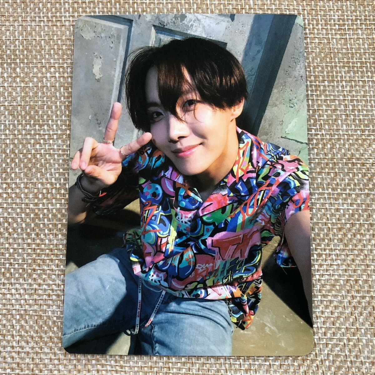 BTS J-HOPE [ ARMY Bomb LightStick Ver 3 ] Official Photocard / New