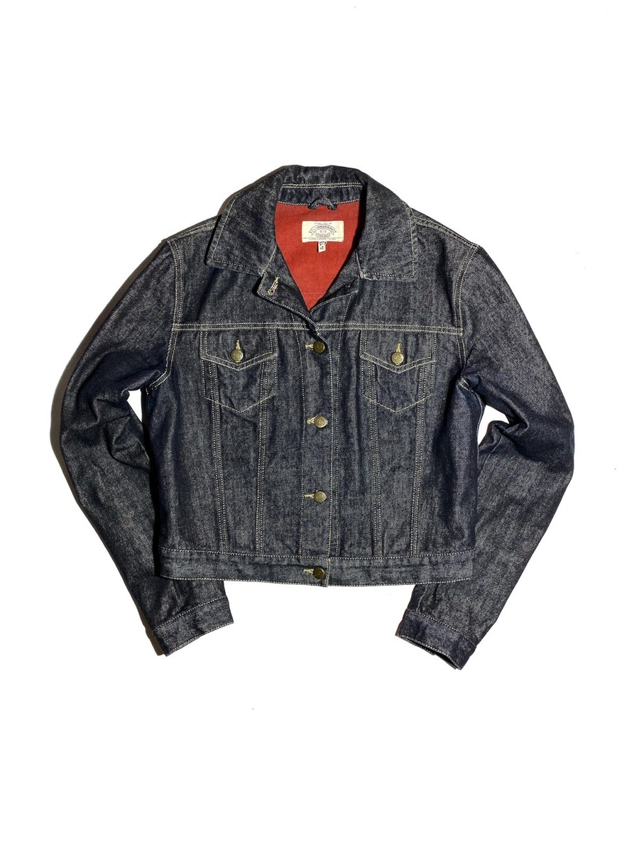 Armani jeans Vintage 90s denim jacket size US10 made in italy | eBay