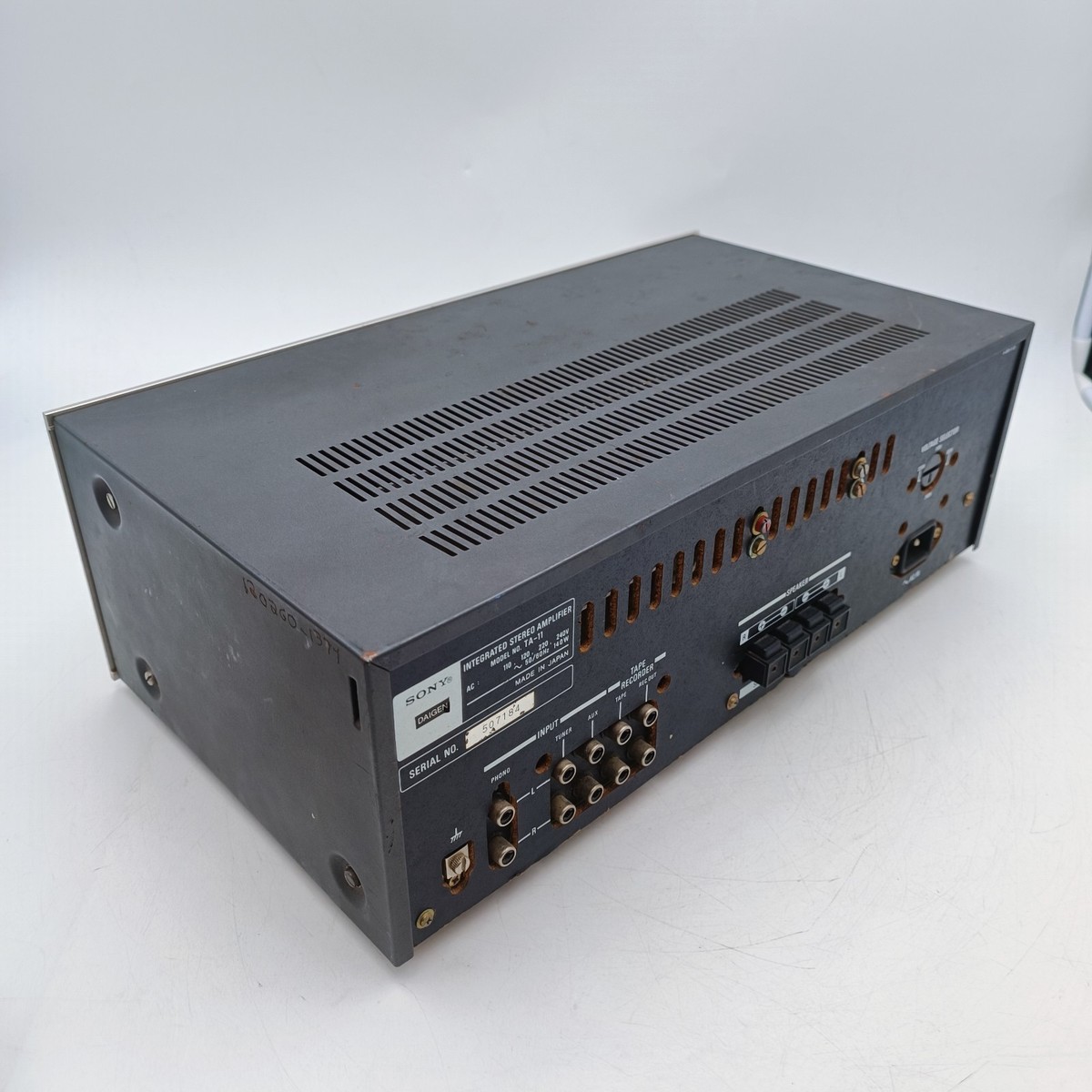 アンプ SONY TA-11 Sony Ta-11 | eBay