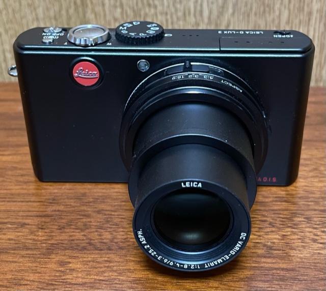 Leica D-LUX 3 Digital Compact Camera Black 10.0 MP 16:9 CCD 2.8