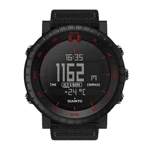 Suunto Core All Black Outdoor Watch with Altimeter Barometer