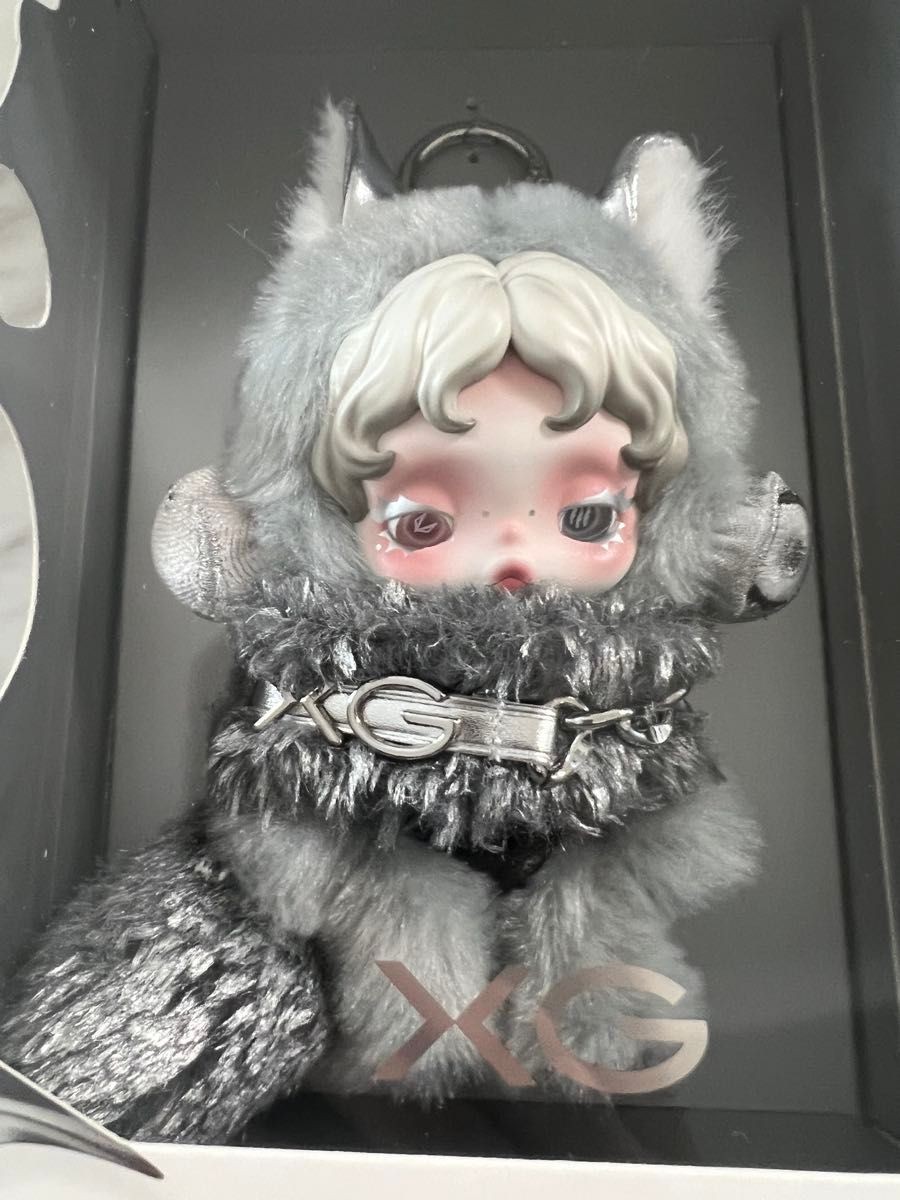 SKULLPANDA XG Plush Doll Pendant Japan Exclusive SKULLPANDA ALPHAZ