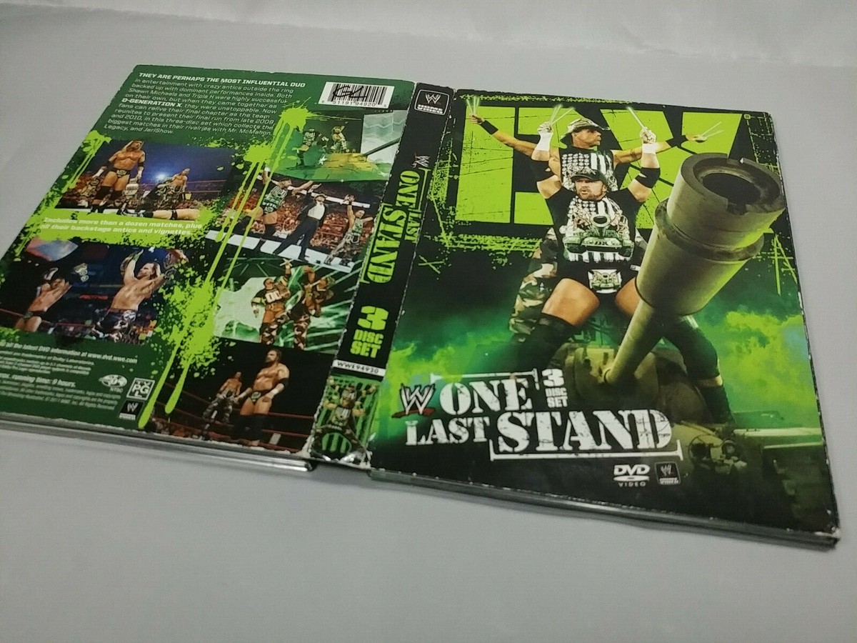 DX: ONE LAST STAND 3-Disc WWE Wrestling DVD Set D-Generation X