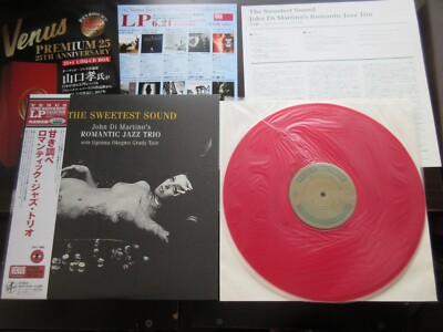 John Di Martino Romantic Jazz Trio Sweetest Sound Japan Red Vinyl
