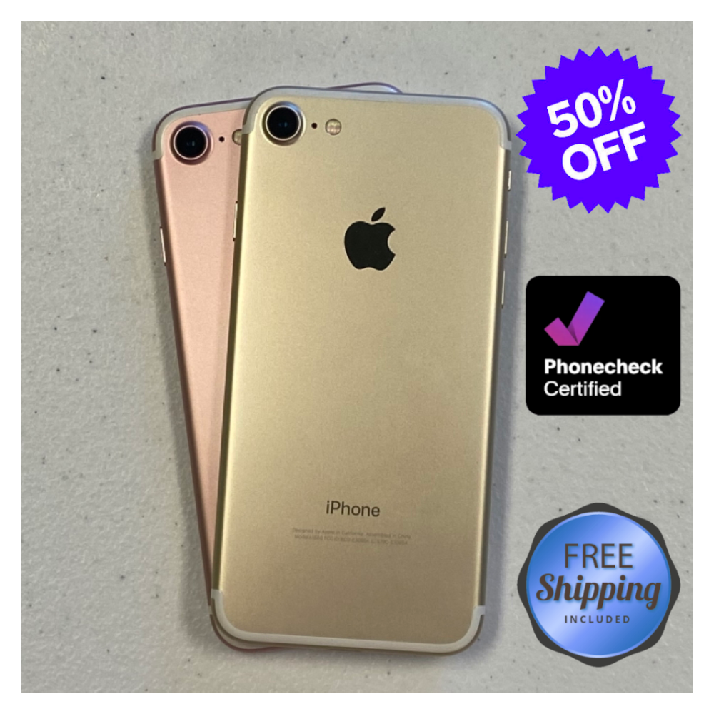 Apple iPhone 7 - 32GB/128GB - Unlocked - Good Condition (Verizon