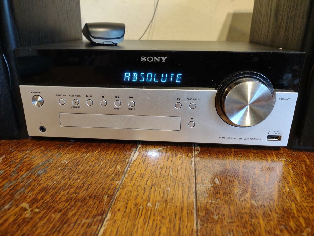 Sony CMT-SBT100B All-in-one Audio system -100W | eBay