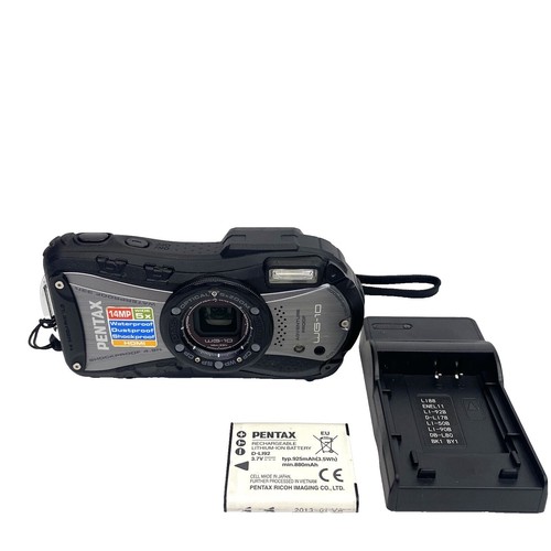 PENTAX OPTIO WG-1,Purple,5x,2.7in,14MP,WP/SP Excellent from JAPAN