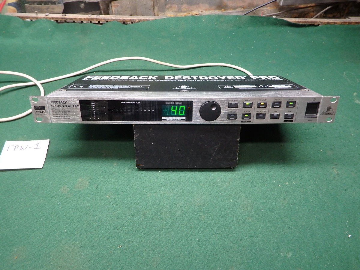 Behringer Feedback Destroyer Pro DSP1124P | eBay