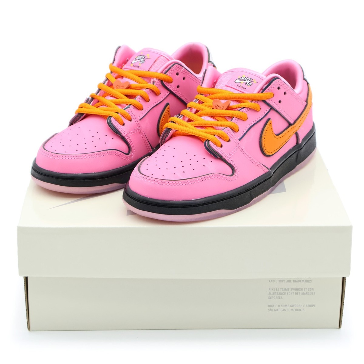 FZ3351-600 The Powerpuff Girls Nike SB PS Dunk Low Pro QS Blossom