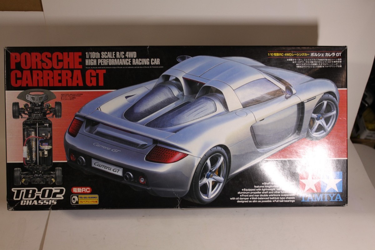 Tamiya TB02 Chassis Porsche Carrera GT 1/10 4wd kit ref#59322