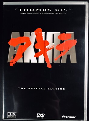 Akira The Special Edition Anime DVD Sawako Noma Katsuhiro Otomo