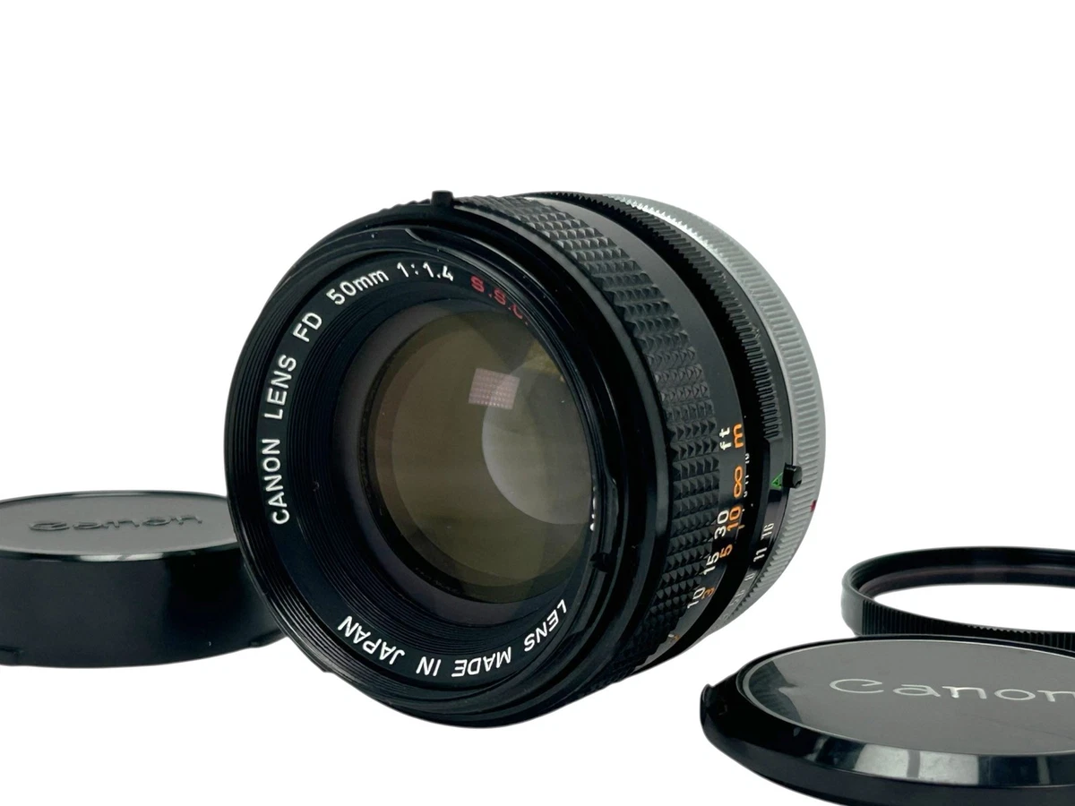 Canon FD 50mm f/1.4 Camera Lenses for sale | eBay
