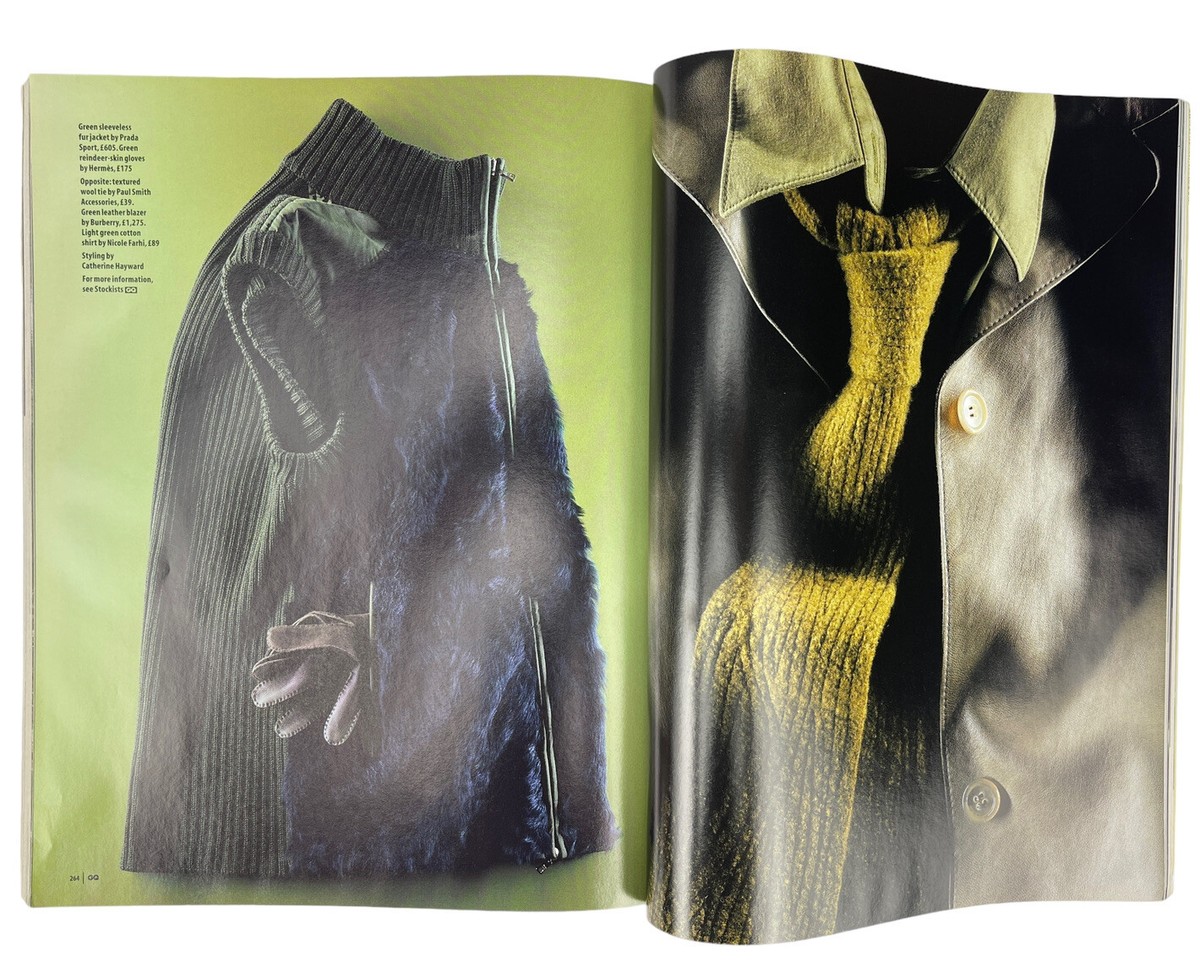 GQ Magazine UK NOV 2000 HEIDI KLUM Victorias Secret PUFF DADDY