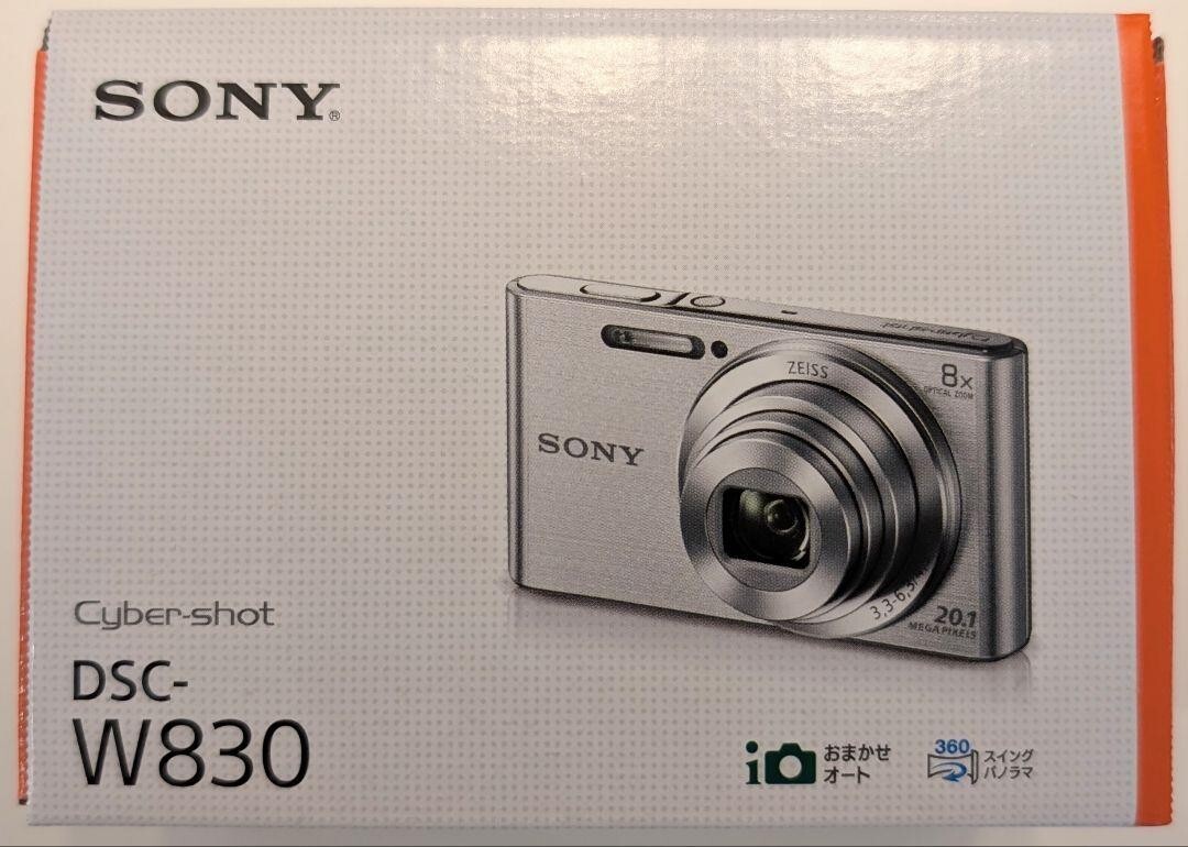 Sony DSC-W830 Compact Digital Camera Cyber-shot 25-200mm Silver