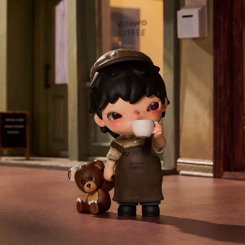 Authentic HIRONO Coffee limited edition Figures Toys Designer Hot