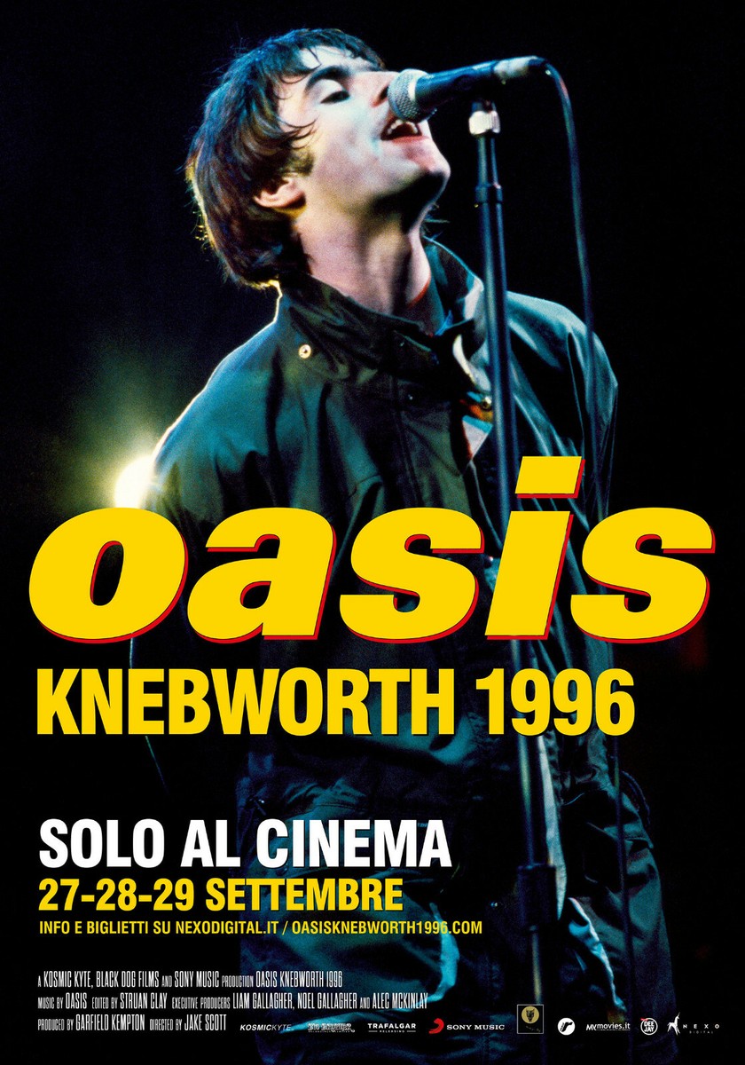 OASIS KNEBWORTH 1996 POSTER LIAM NOEL CALLAGHER BRIT POP | eBay