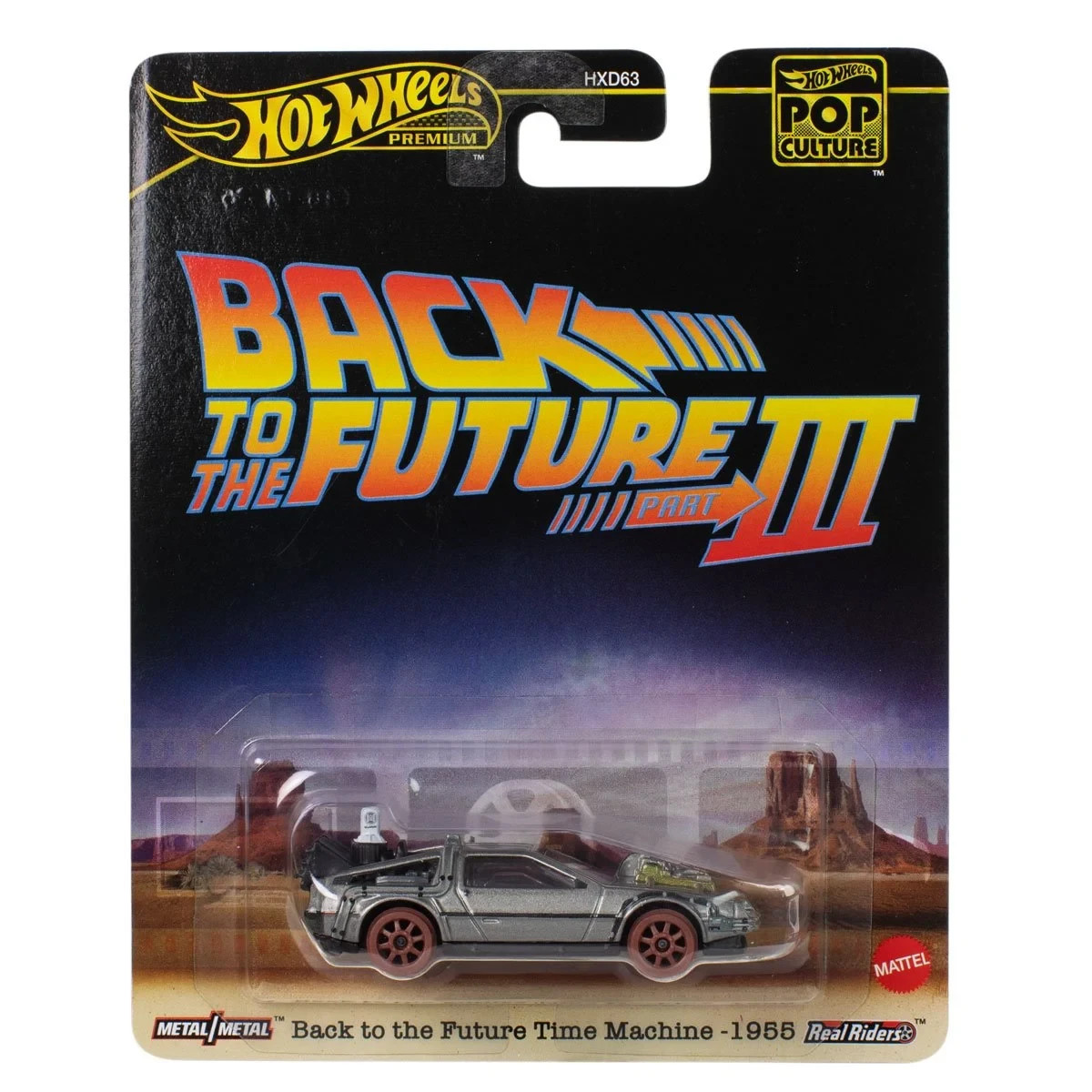 Hot Wheels 2025 Pop Culture Back to the Future Part III Time