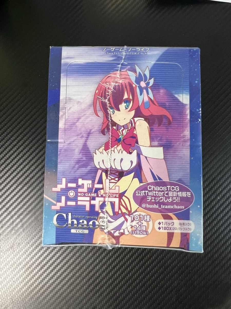 Chaos Tcg NO GAME NO LIFE Booster Box 20 Packs Japanese | eBay