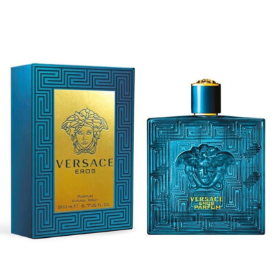 EROS VERSACE PARFUM-MEN-SPRAY-6.7 OZ-200 ML-AUTHENTIC-MADE IN